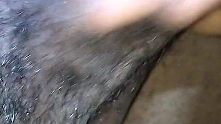 African Teen Sloppy Blowjob Homemade with Neighbour's Stepson POV