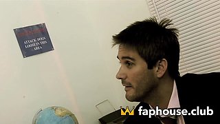 Czech Whore with a Collar Gets Deep Throated in a