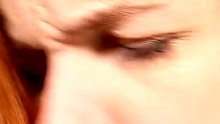 Step father watches as ginger step daughter Amarna Miller is fucked