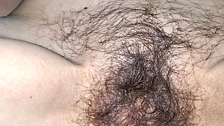 New toy , hairy pussy
