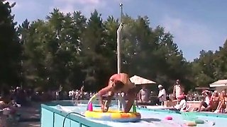 Big-Titted Brunette Angel Amateur Video from 2007