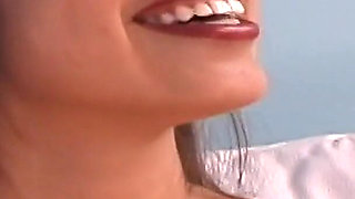 Latina Hottie Strips Nude in First Ever Video