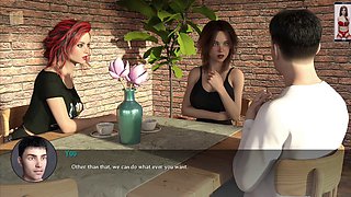 Steamy adult visual novel featuring a redhead with big tits and lots of ecchi moments