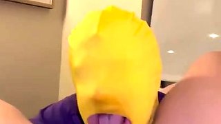Slim cuckold white hotwife and her girlfriend gets fucked