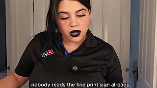 LuciaLatinaGomez - Delivery girl moves into your house and