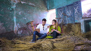 Took my girlfriend to a scary place, fucked her and made her suck my big dick, clear hindi audio