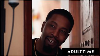 Kenna James Thirsts Over Cum In Her First Threesome With Her Husband And Hot Neighbor!