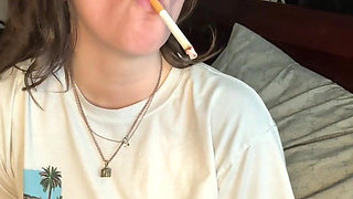 Virtual Smoking Sex, Riding POV and Drooling with Chery Trees