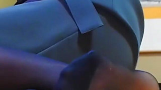 Japan in Black Pantyhose