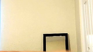 Large amateur cam woman uses two of her toys to masturbate