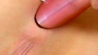 Blonde teen with tight asshole gets fucked by big cock