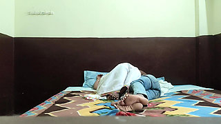 Wedding Anniversary Night in White Saree Part - 1