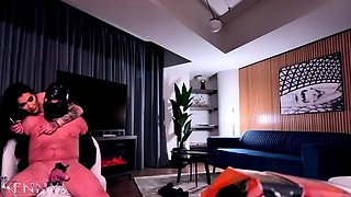 Mistress Kennya - Real Live Session With One Of My Slaves