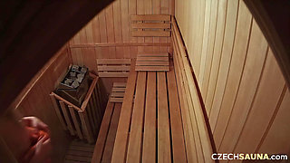 Czech Sauna 33: Hot MILF Trio Showing off Again
