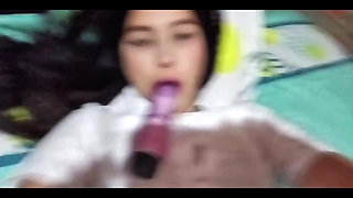 Hot College Girl Masturbating After Class (real Homemade)