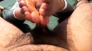 Black Amateur Explore Hot Foot Fetish