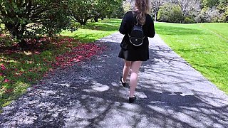 Public Flashing With Lovense Lush
