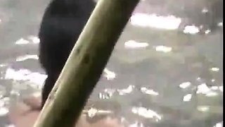 Amateur girls voyeur copulating in public place