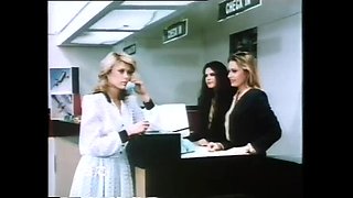 Blonde MILF Secretary Ginger Lynn Gets Fucked Hard by Big Vintage Cock - Cum on Ass & Hairy Pussy