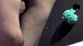 Steamy Shower Fuck Ends with Her Thirsty Mouth Begging for Cum