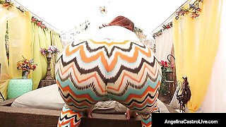 Perfect Angelina Castro and Marcy Diamond's latina sex