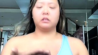 Big boobs milf masturbates with her dildo