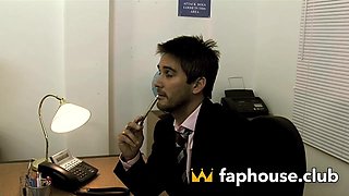 Czech Super-Bitch Shows Off Her Sexy Lingerie at the Airport Visa Checkpoint, Leaving Everyone Gawki
