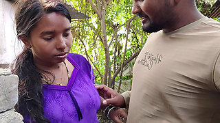 Indian Aunty - Bhabhi Has Left Her Old Husband, so She Quenched the Thirst of Her Big Ass and Pussy with the Neighbor Boy.