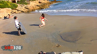 Sexy Video: Jessica Bitch Beach Shoot