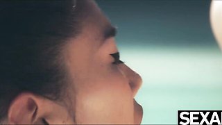 Dazzling Katana's asian clip