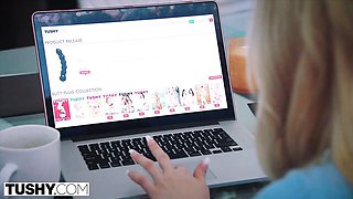 Tough Mick Blue and Lexi Lore - blowjob scene - Tushy