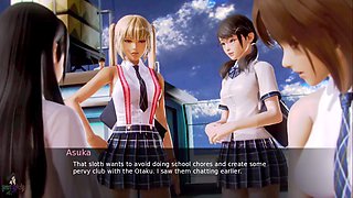 School boy, school nurse, walkthrough