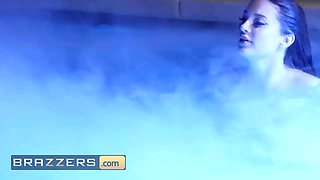 Brazzers - blowing hot maddy may is well-prepped to take two cocks & have a dual penetrating 3some