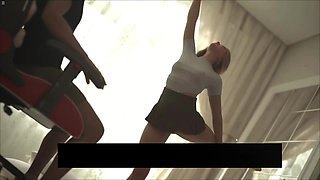 18 Plus Petite Stepsister Dance Move Turns In To Dry Humping Chinese Cock