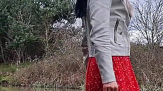 Outdoors Pissing and Gaping Compilation Nicky Brill