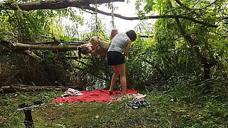Forest Princess Meet Wankers