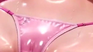 Seraphine League of Legends Nude Solo Hentai Big Tits Ass and Pussy