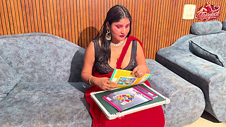 A Teacher Named Khushi Taught the Student How to Have Sex During the Class