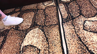 Foot Fetish Sneakers Sock and Bare Feetsfw