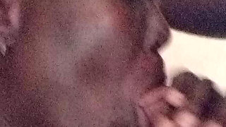 Homemade bbc blowjob and huge face cummimg
