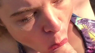 Beach blowjob meditation for men