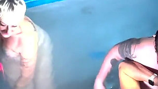 Sultry Swinger Orgy Get Wet and Wild in a Steamy Hot Tub