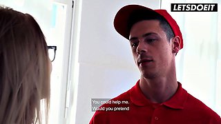 Hentai Office Seduction by Delivery Driver