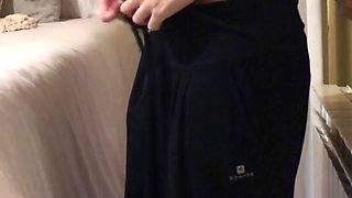 Sexy Bedtime Pajama Try-on - Getting Cozy Before Sleep