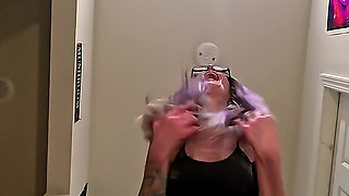 6'7 Stepmommy Owns Her Pathetic Short Loser - Giantess POV Humiliation Lift and Carry