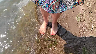 Mrs Mature Feet Remembering Summer Days