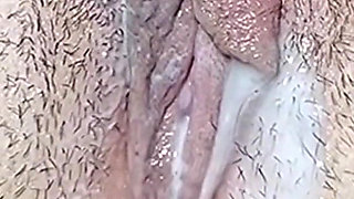 Juicy,dirty Selection of Leaking Juices,creampie,close-up,for Handjob
