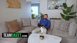 Hijabi bffs Jade Valentine and ruby moon learn to satiate an us fellow with brad sterling