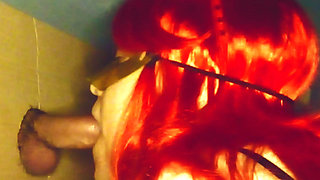 19 MILF Little Devil at Gloryhole - Ornella