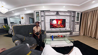 Africa Deeply Explored Hardworking Newbie Fucked Into Stardom POV VR Casting